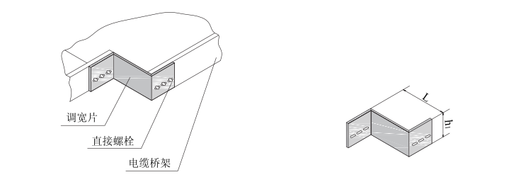 電纜橋架配件-調(diào)寬片
